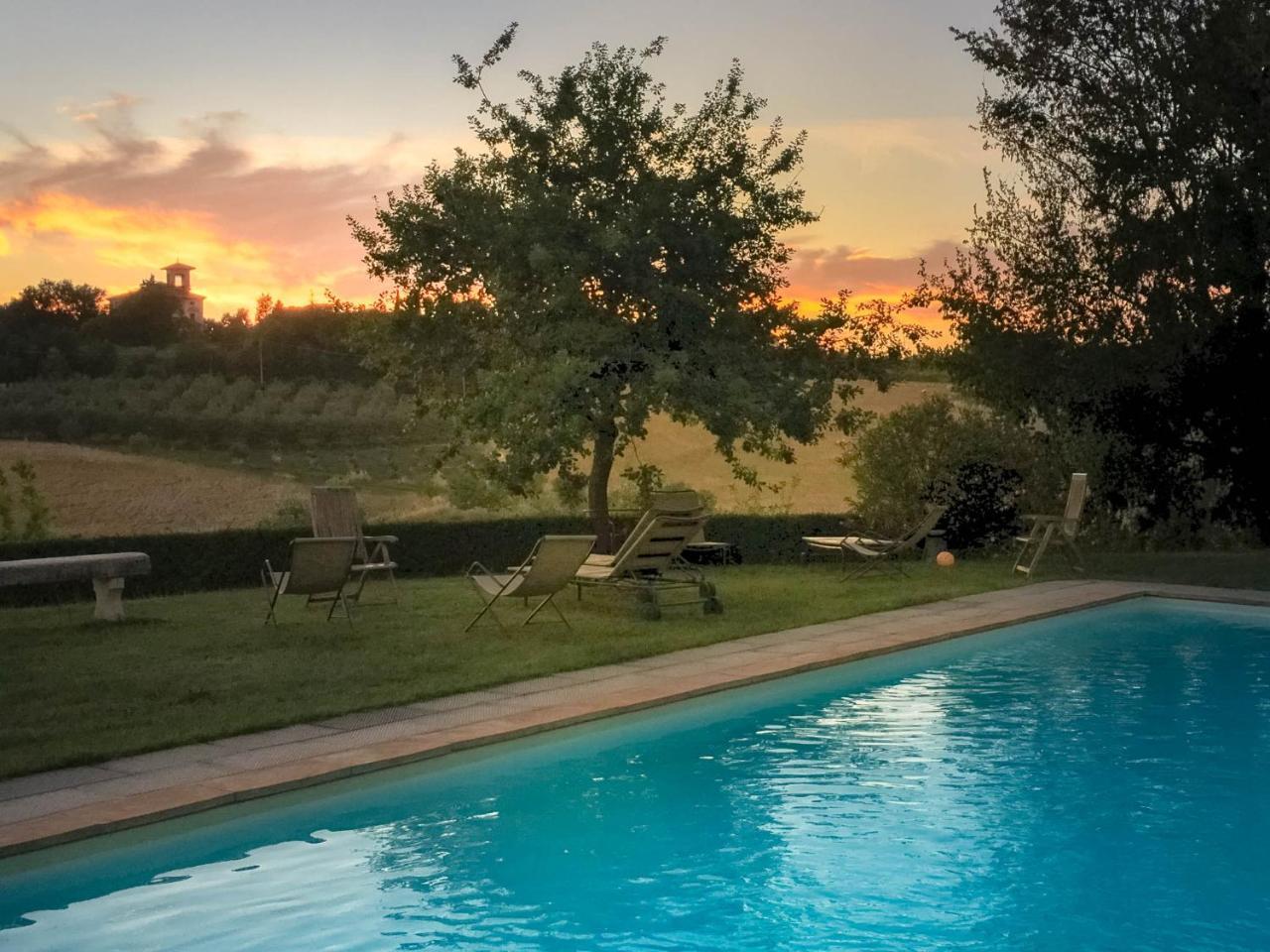Villa La Lodola Foiano Della Chiana Eksteriør bilde